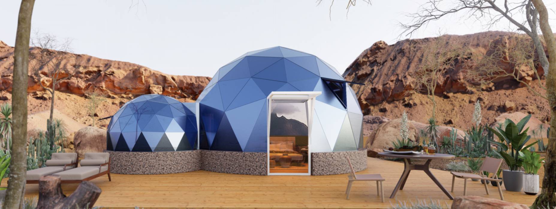 海口球形智能光伏玻璃星空房